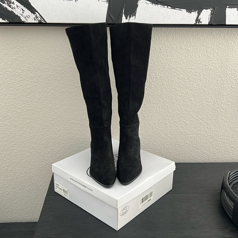 Steve Madden Brand new suede boots